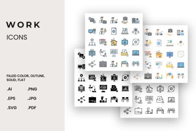 Work Icons