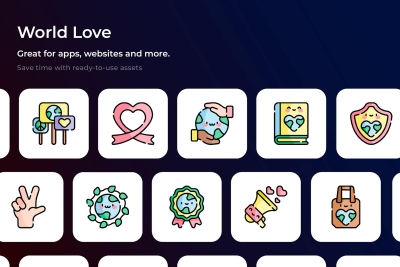 World Love Icons
