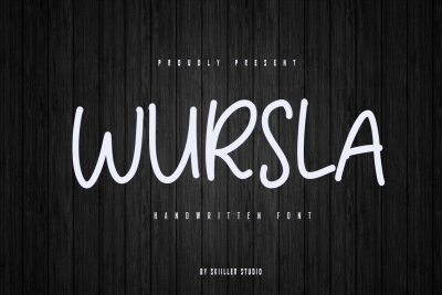 Wursla - Handwritten Font