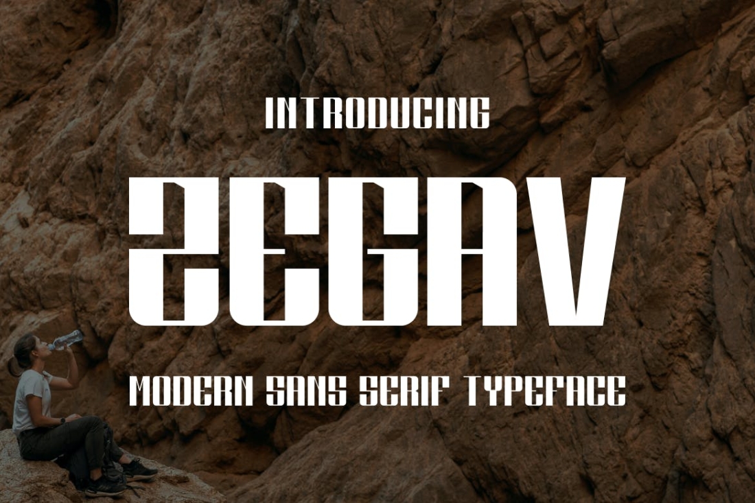 Zegav - Modern Sans Serif Font