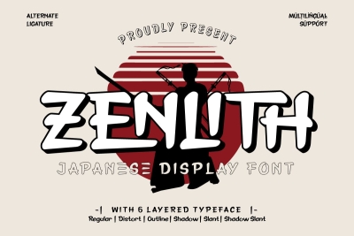 Zenlith - Japan Display Font