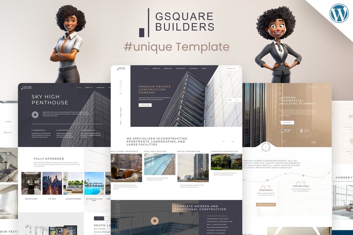 Gsquare – Real Estate WordPress Theme 1.1.2