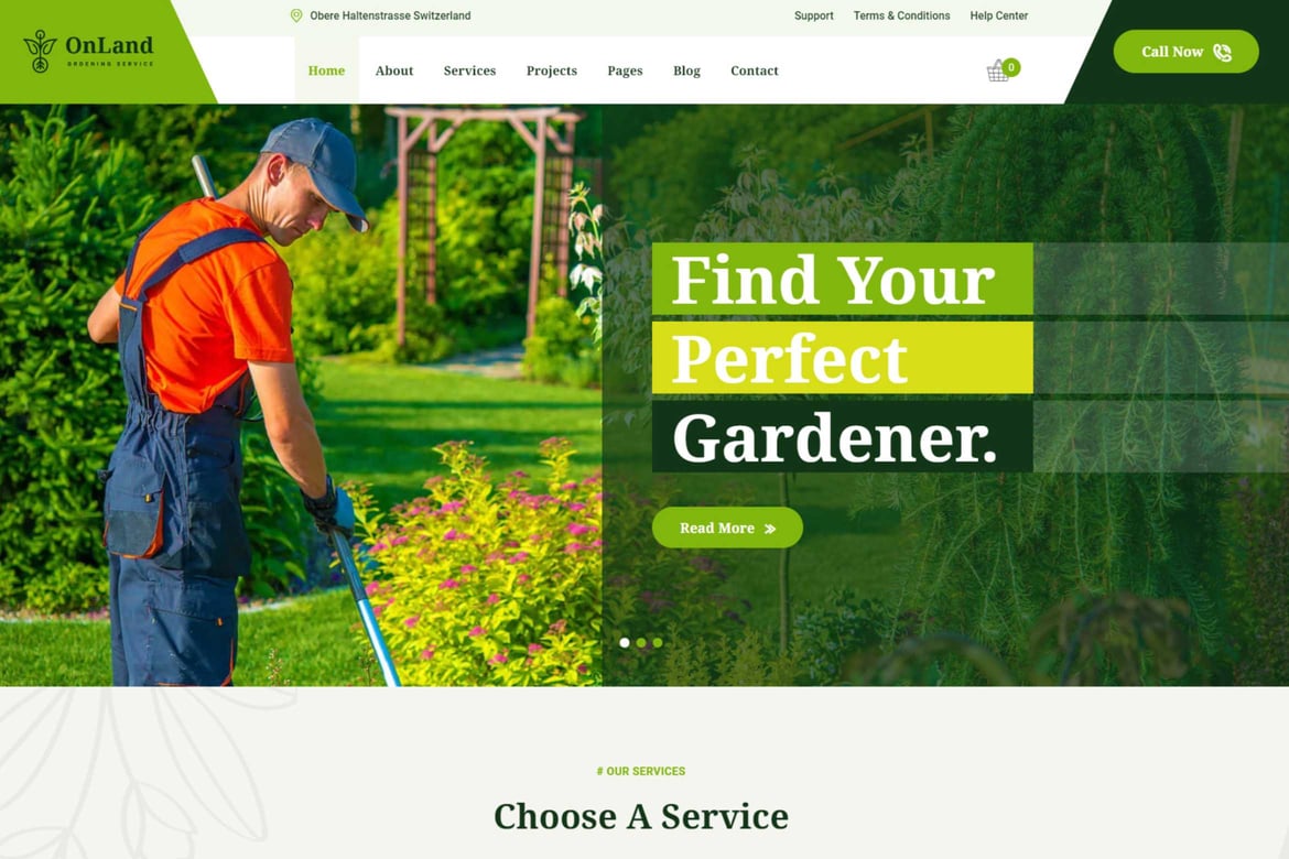 OnLand – Gardening WordPress Theme 1.1.3