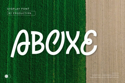 Aboxe - Display Font