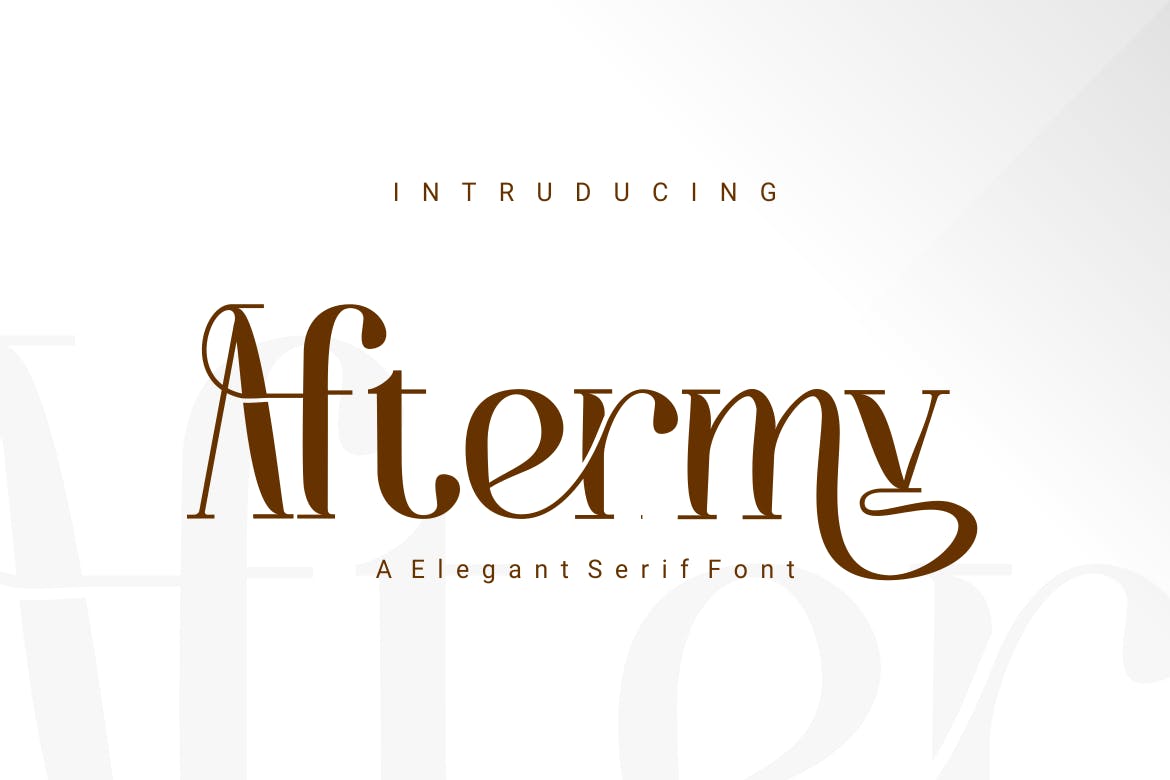 Aftermy Font