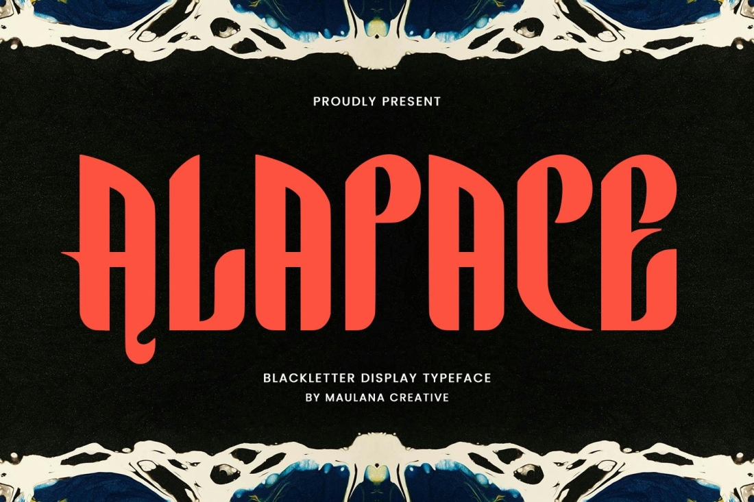 Alapace Blackletter Display Typeface