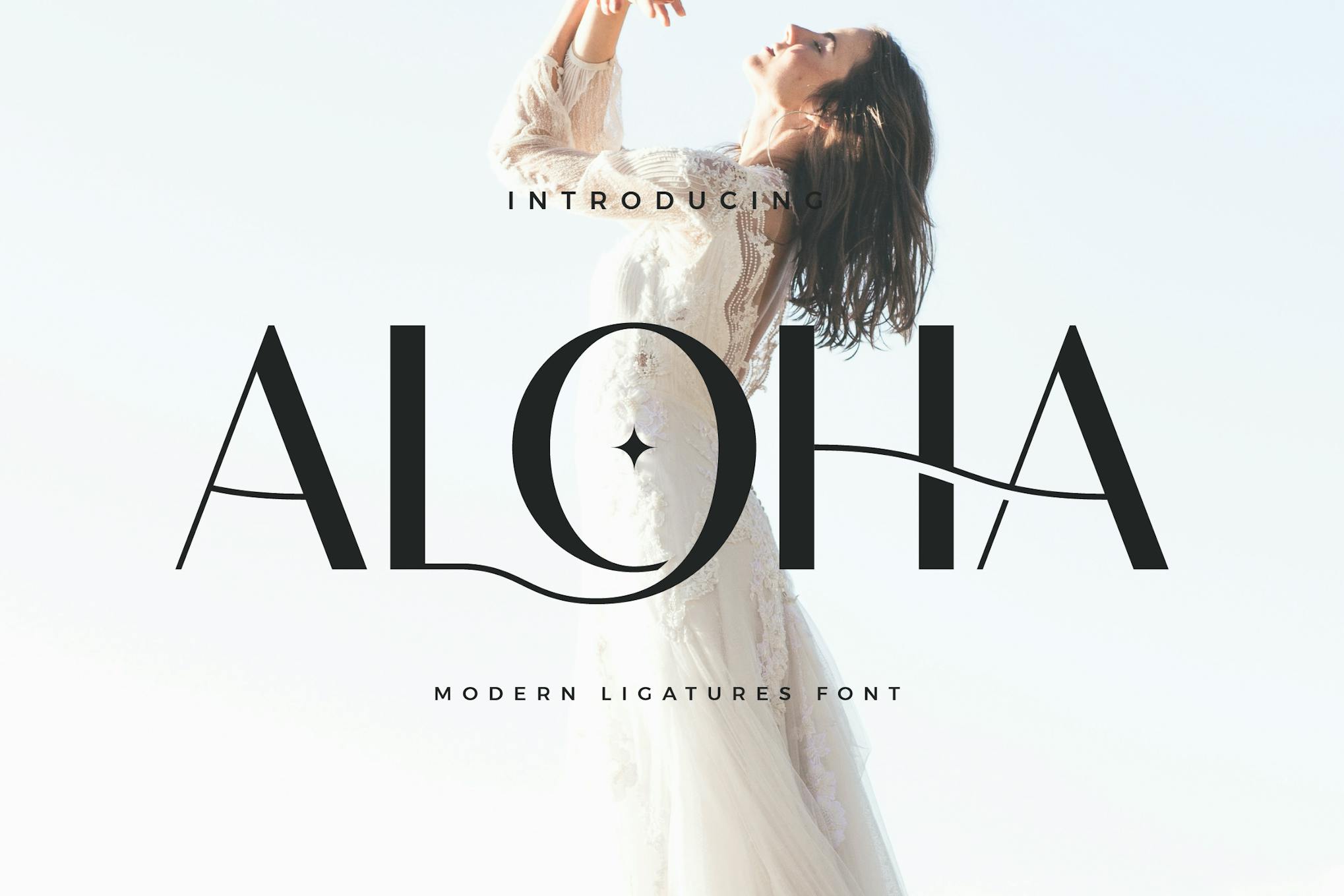 Aloha – Modern Ligature Font