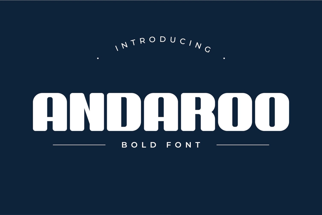 Andaroo Bold Font