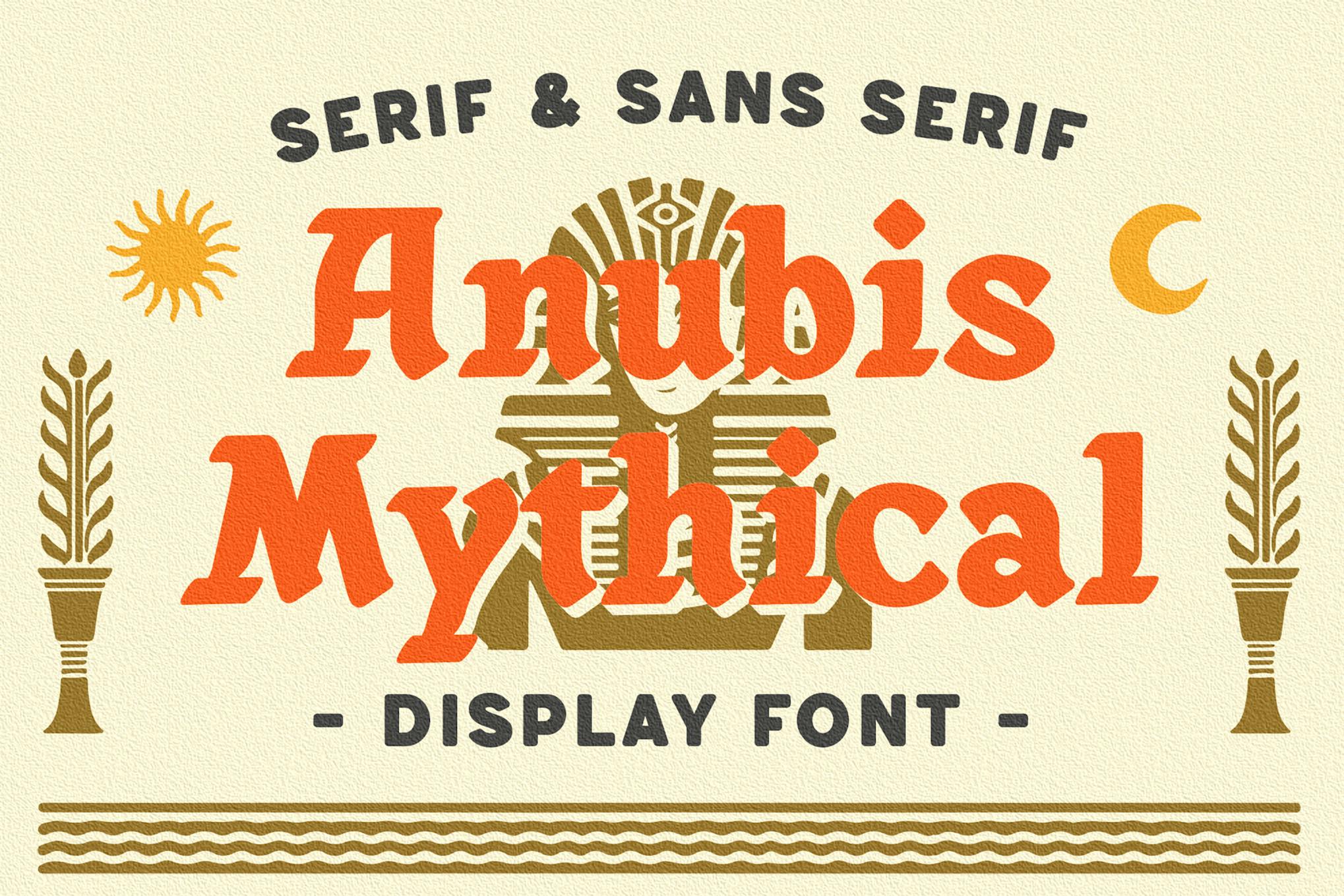 Anubis Mythical – Display Font