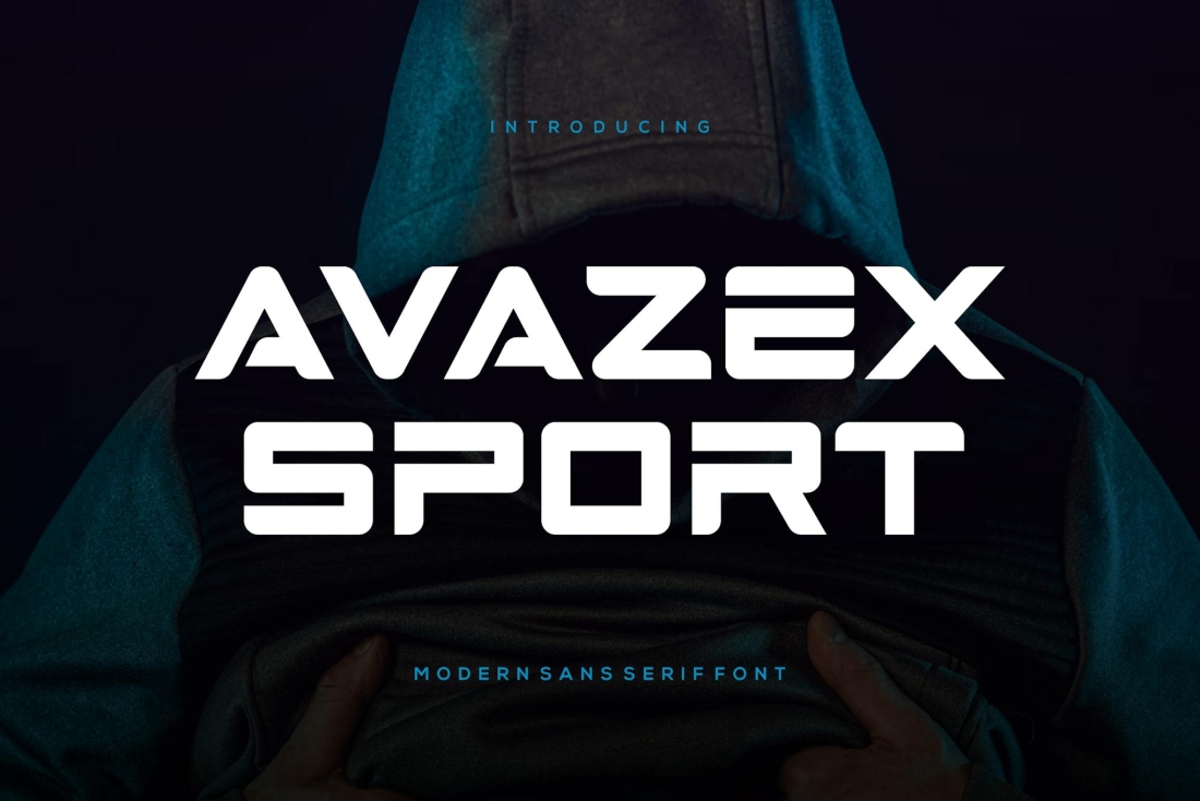 Avazex Sport - Font