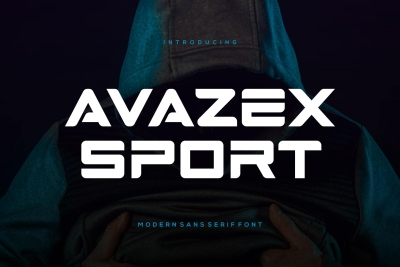 Avazex Sport - Font