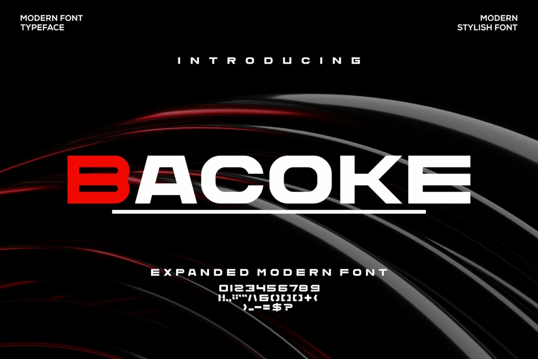 Bacoke Font