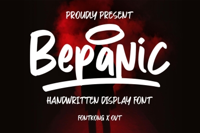 Bepanic - Handwritten Display Font
