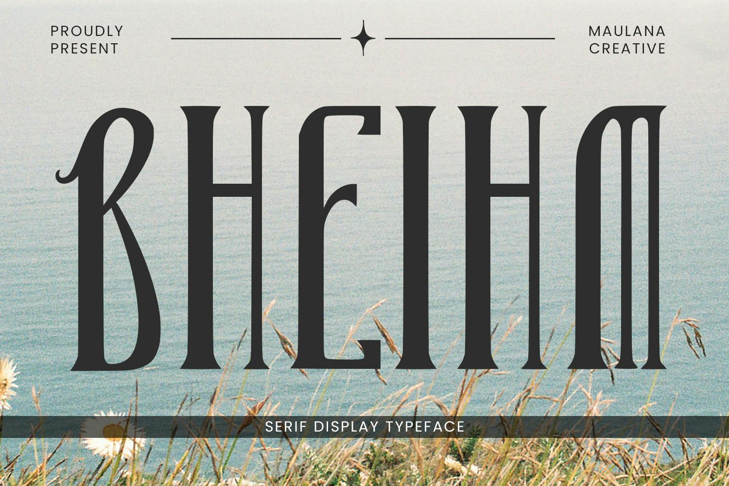 Bheihm Decorative Display Font