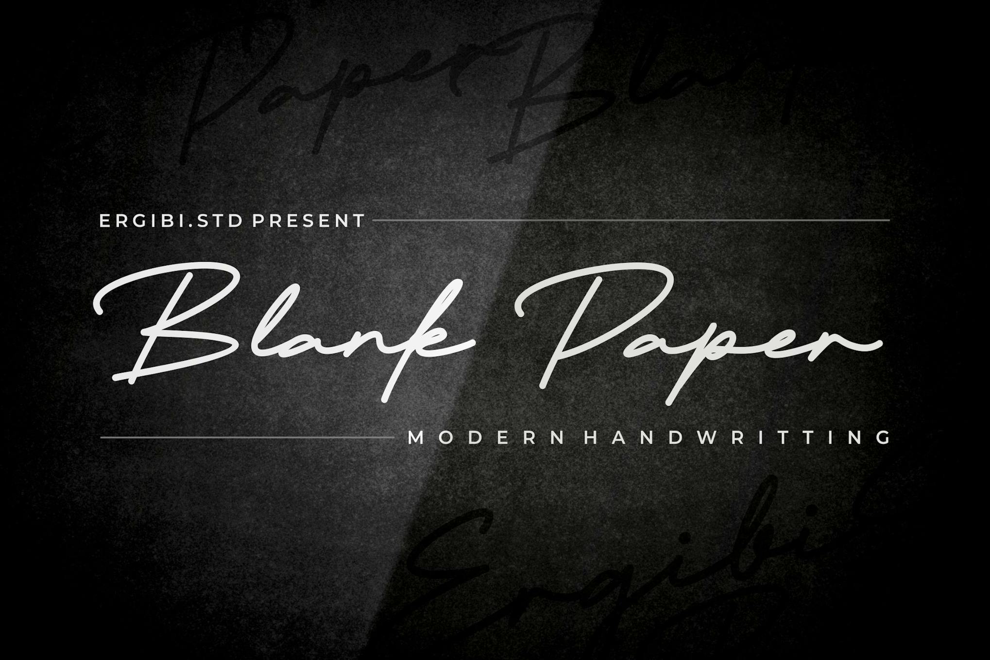 Blank Paper