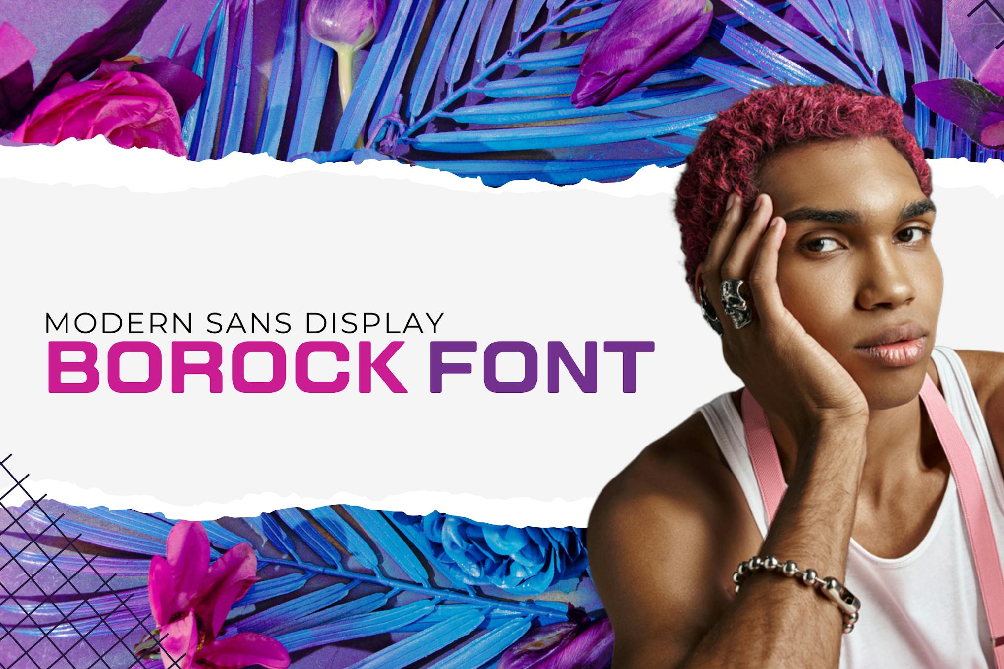 Borock Sans font