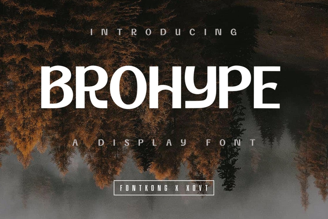 Brohype - Display Font