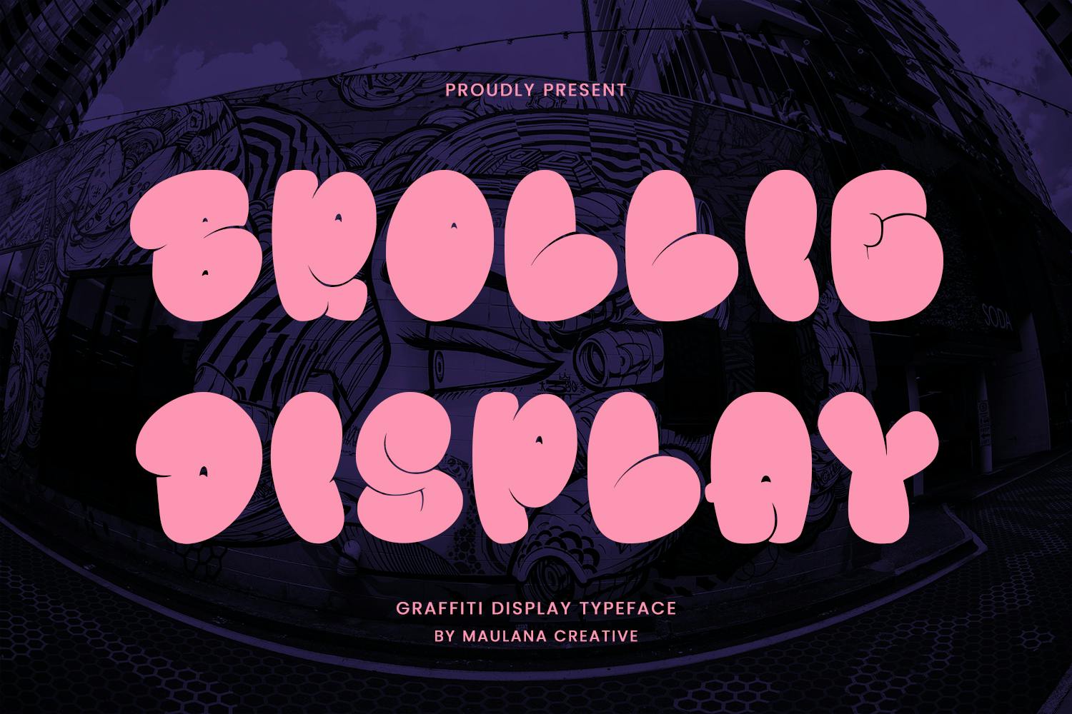 Brollie Graffiti Display Typeface