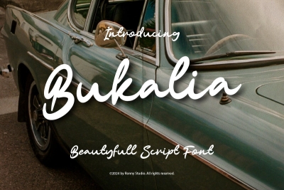 Bukalia - Beautyfull Script Font