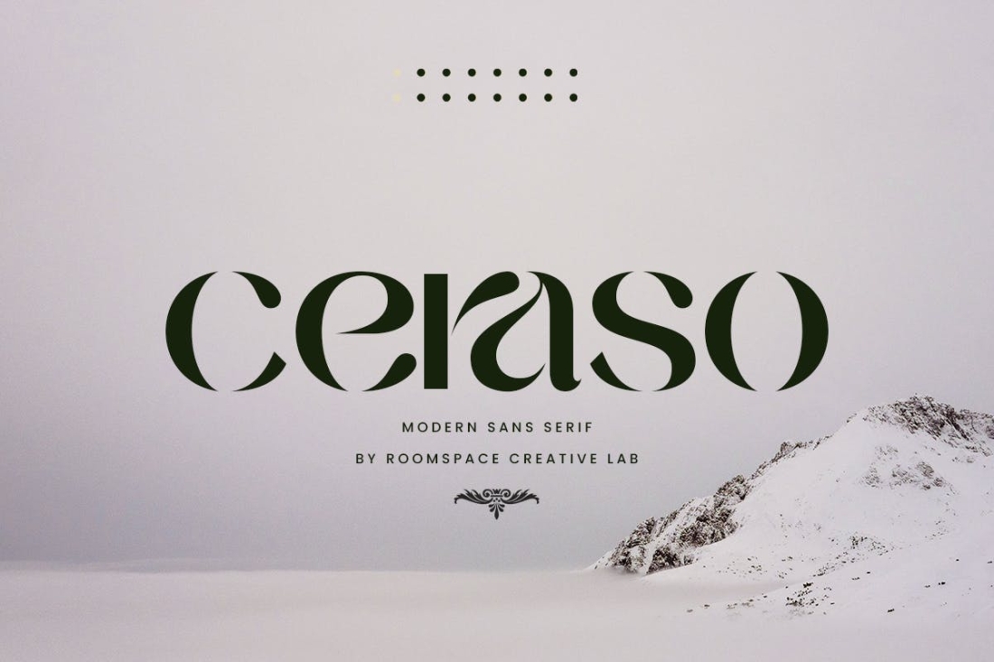 Ceraso - Elegant Branding Logo Font