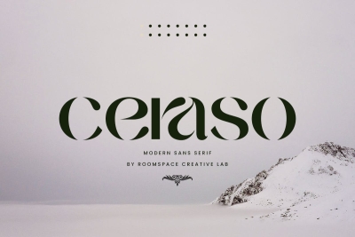 Ceraso - Elegant Branding Logo Font