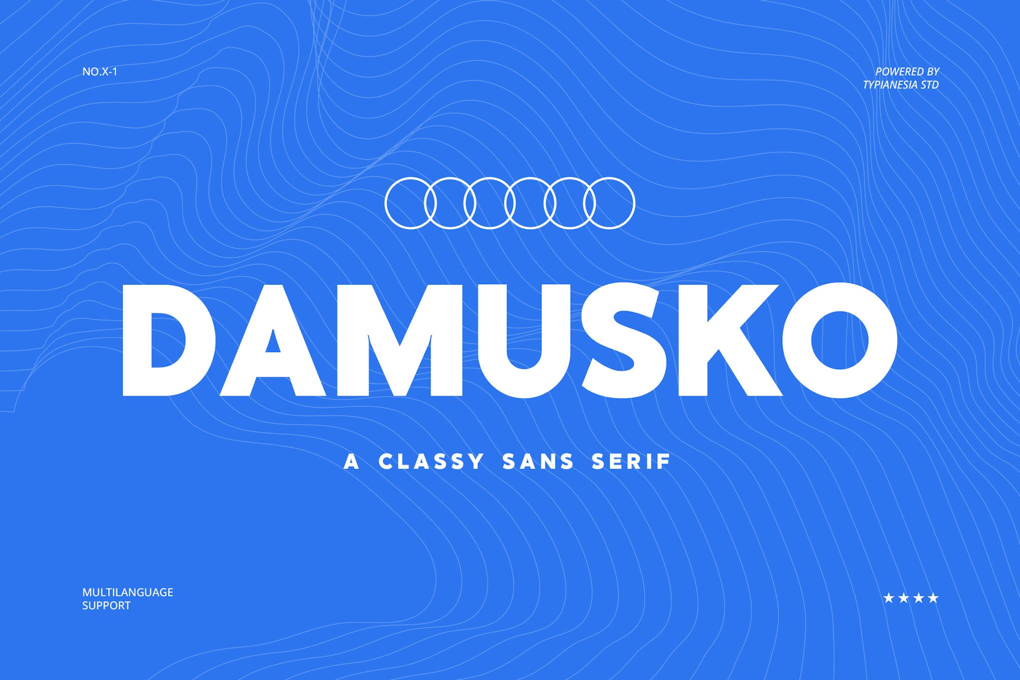 Damusko – Classy Sans Serif