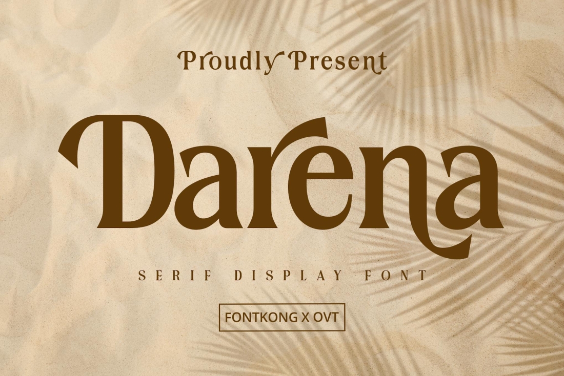 Darena - Serif Display Font