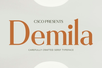 Demila – Modern Font