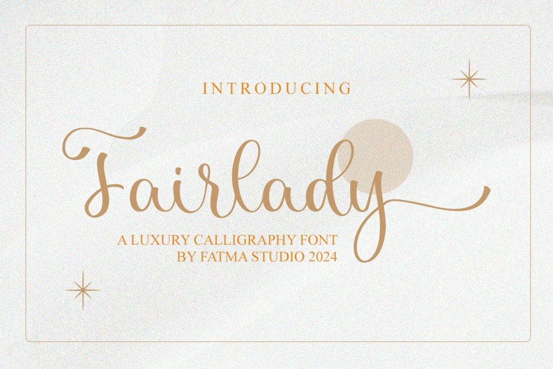 Fairlady - Elegant Script Font