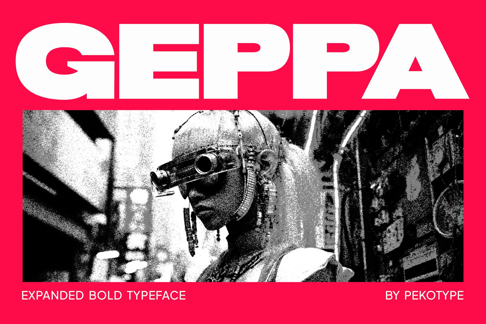 Geppa – Expanded Sans