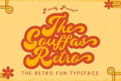 Gouffas - Retro Fun Font