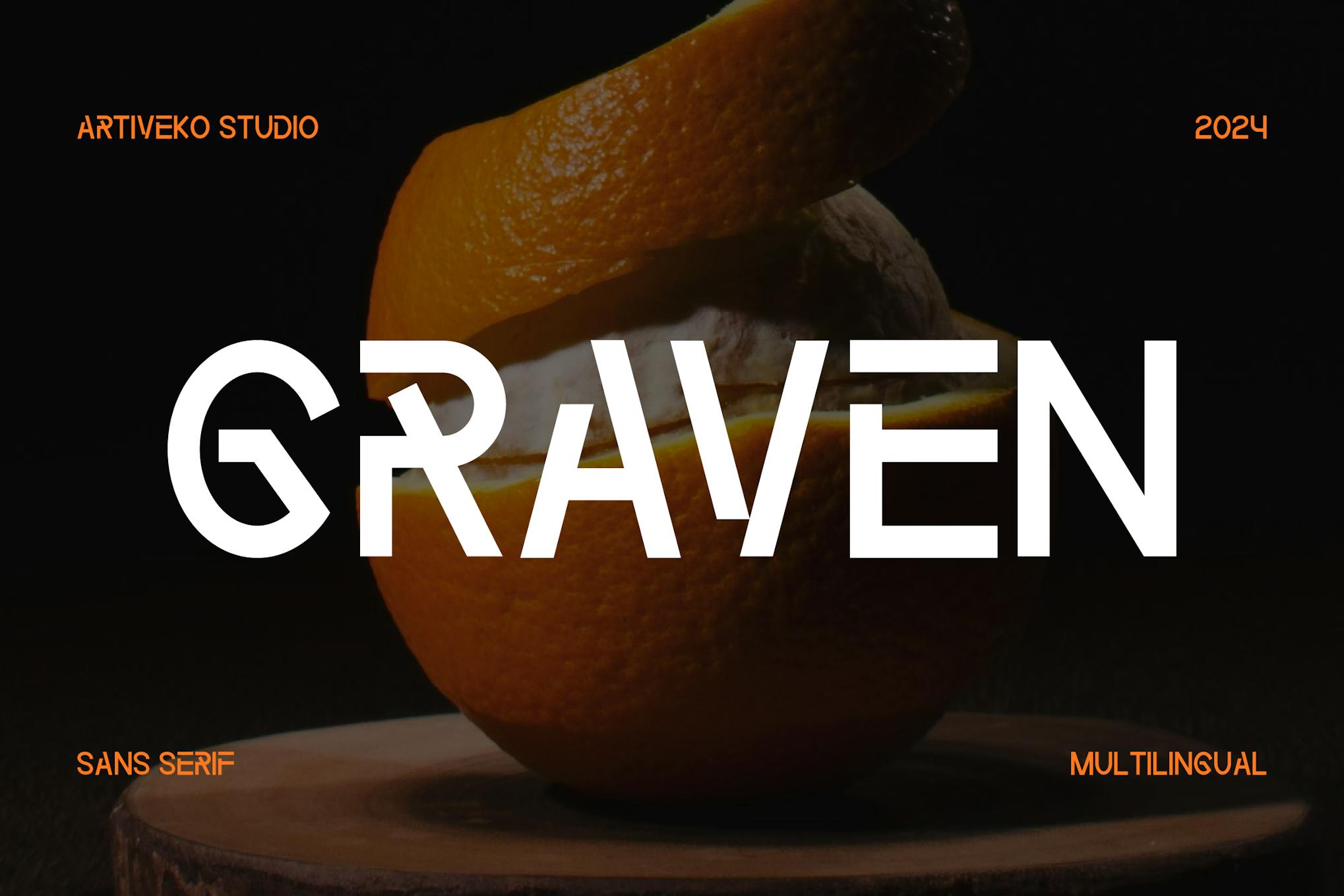 Graven Sans Serif Font