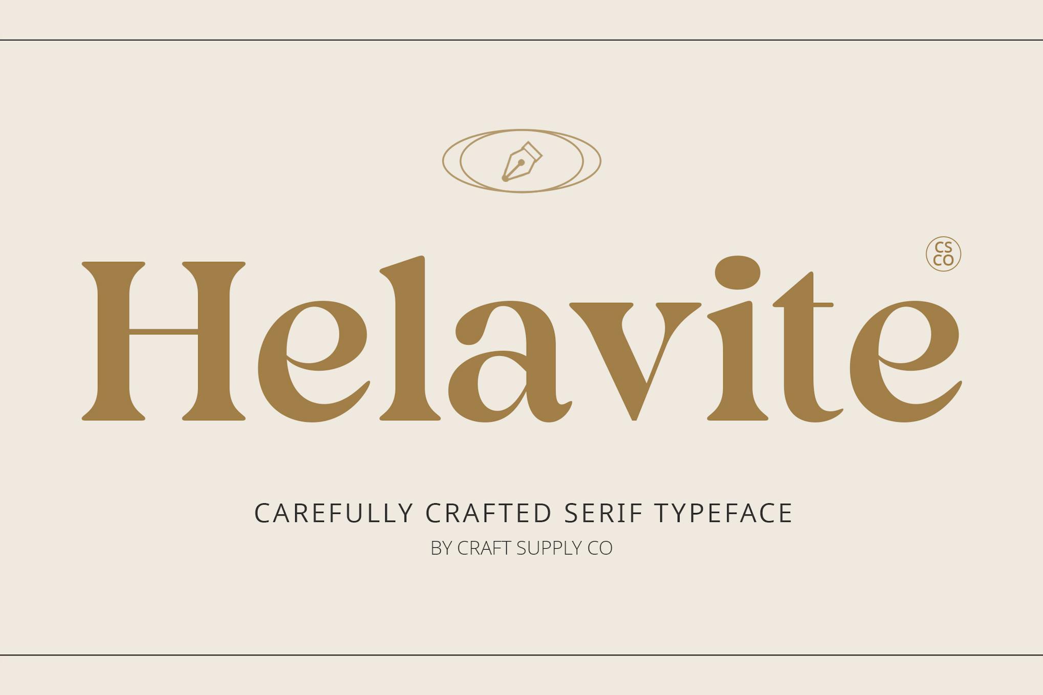 Helavite – Modern Serif