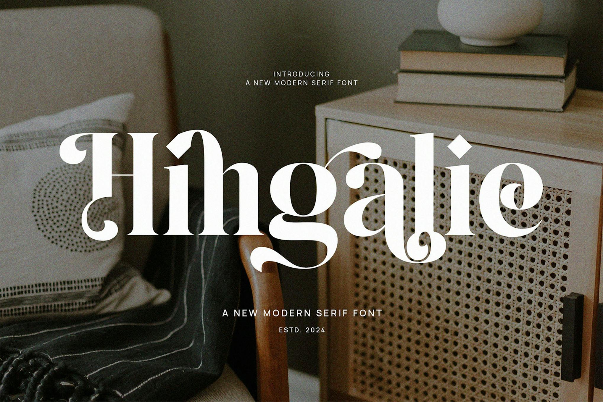 Hingalie – Elegant Serif Font