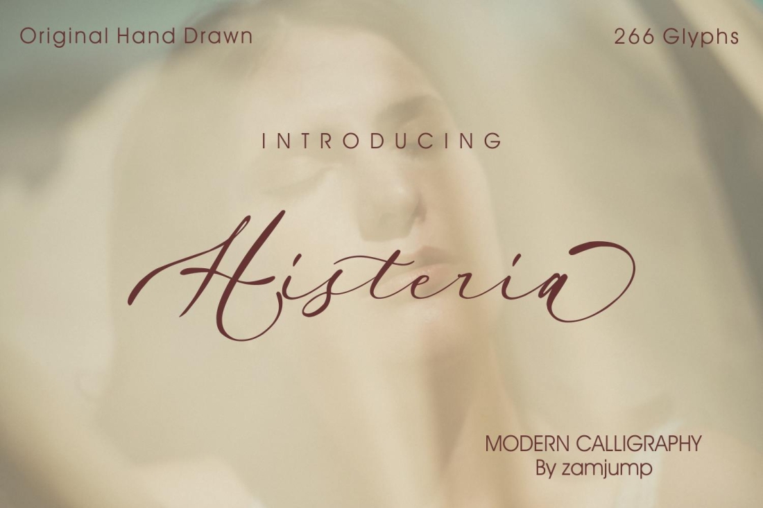Histeria -  Modern Calligraphy