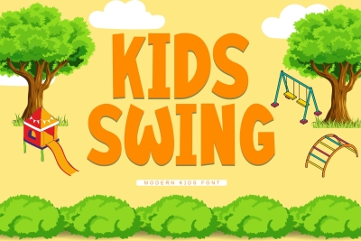 Kids Swing - Modern Sans Kids Font