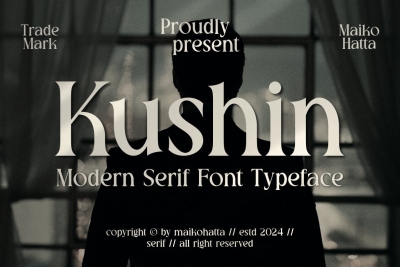 Kushin - Modern Serif Typeface