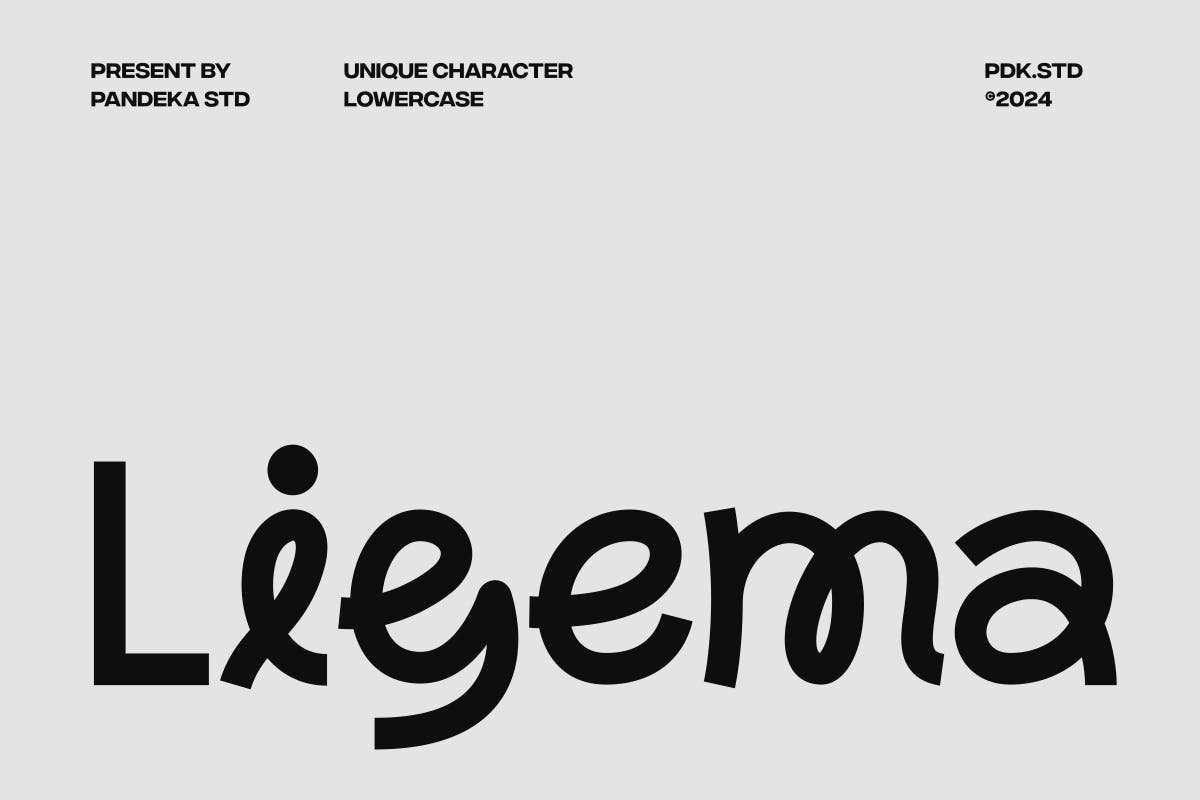 Ligema – Modern Experimental Sans
