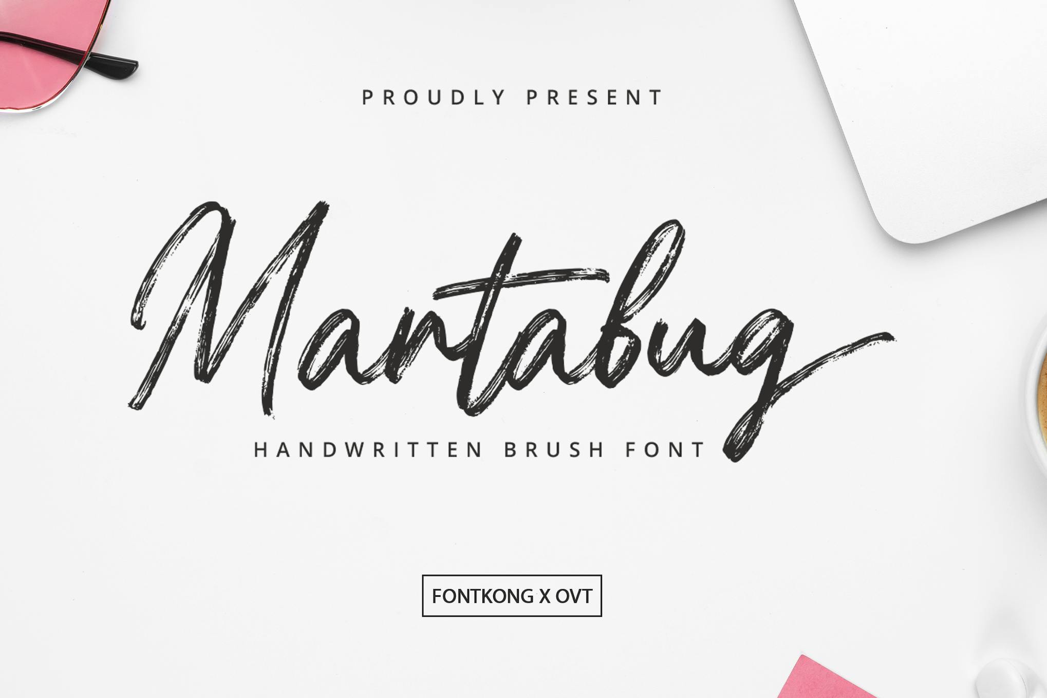 Martabug – Handwritten Brush Font