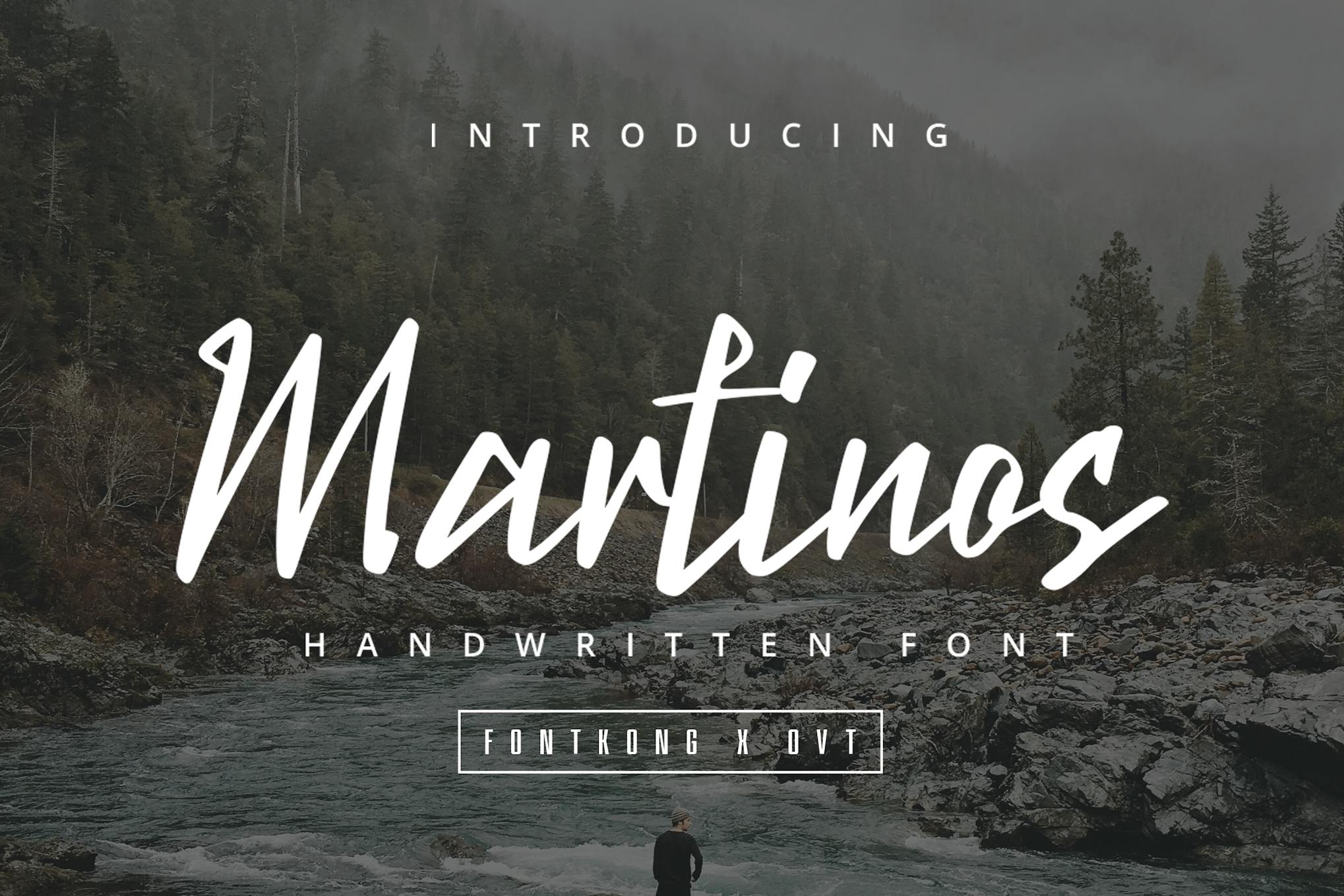 Martinos – Handwritten Font