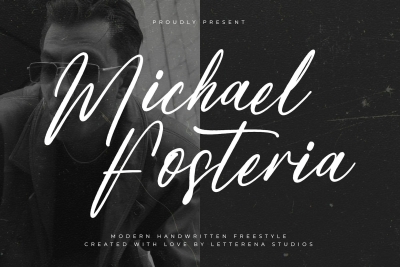 Michael Fosteria  Modern Handwritten Freestyle