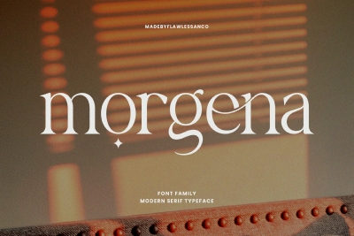 Morgena - Modern Serif Font
