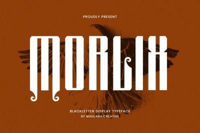 Morlix Blackletter Decorative Display Font