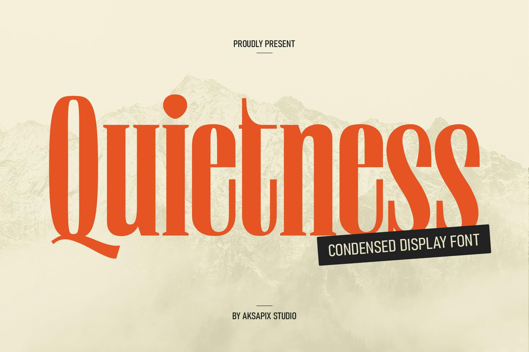 Quietness Condensed