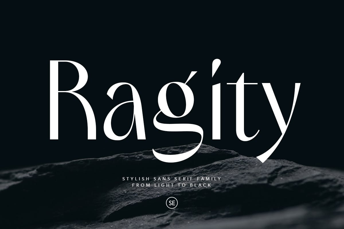 Ragity – Stylish Sans (7 FONTS)