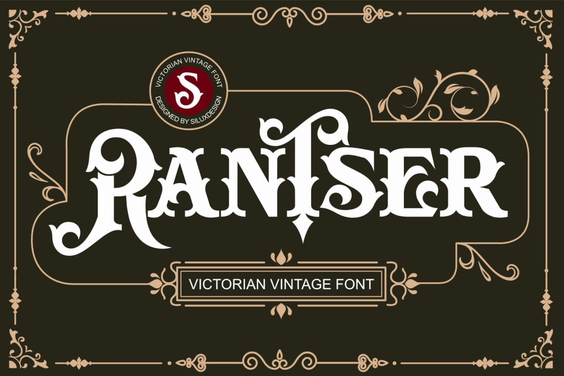 Rantser - Victorian Vintage Font