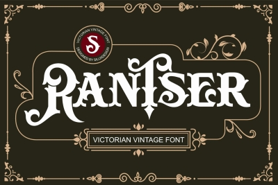 Rantser - Victorian Vintage Font