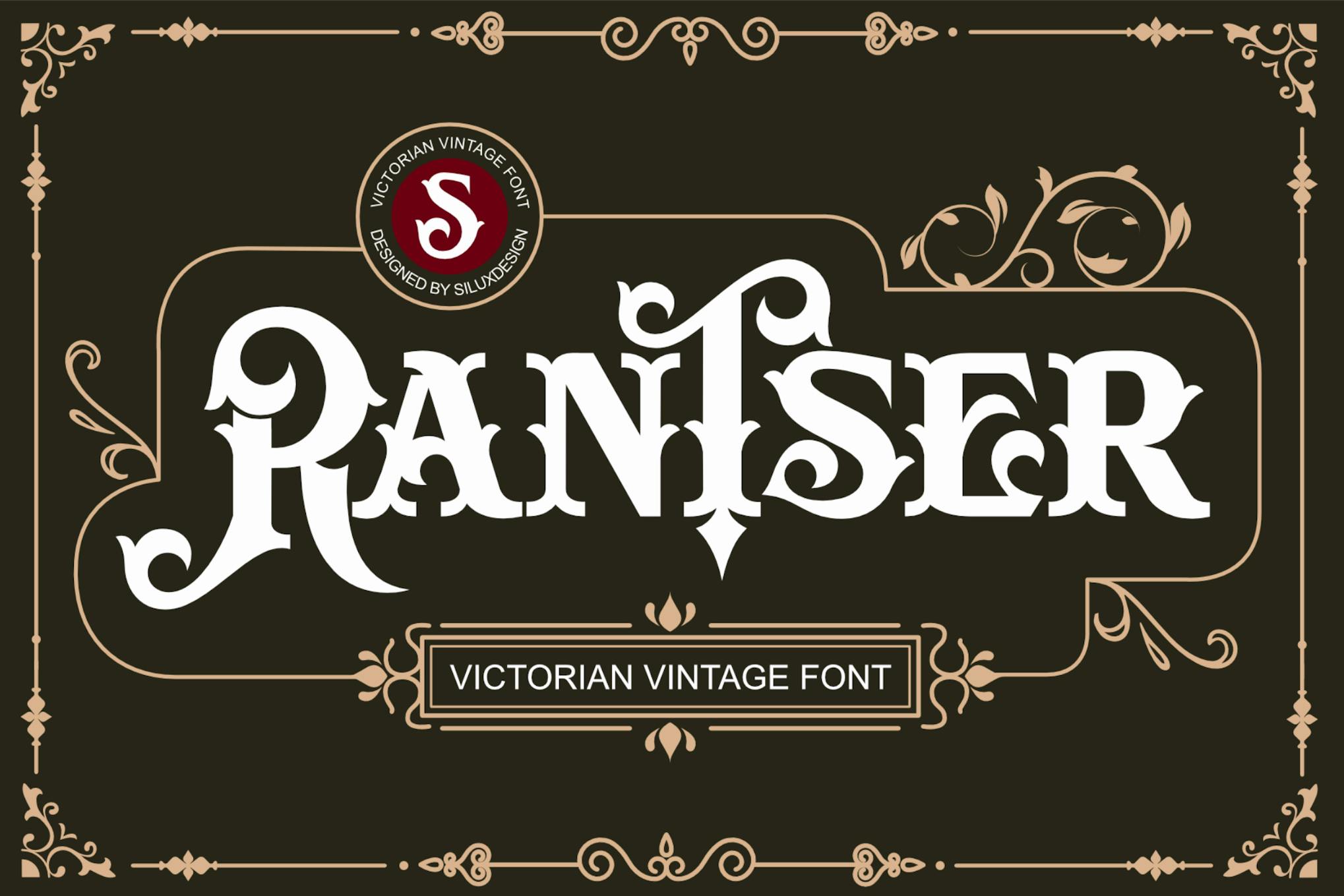 Rantser – Victorian Vintage Font