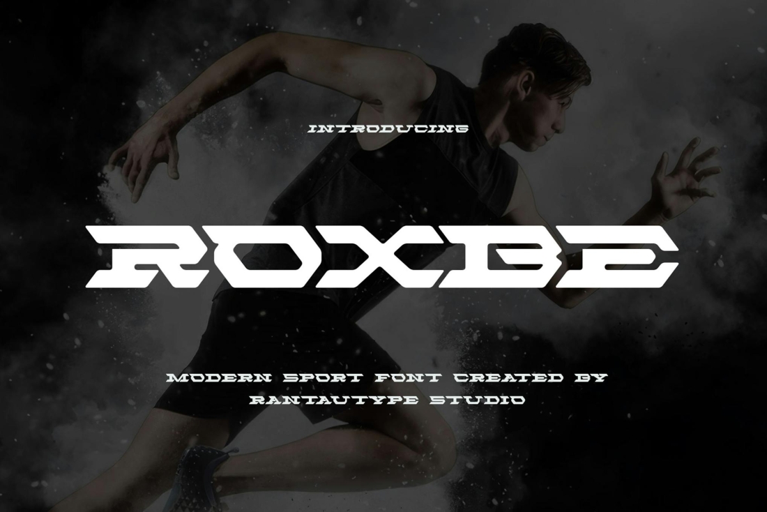 Roxbe Modern Sport Font