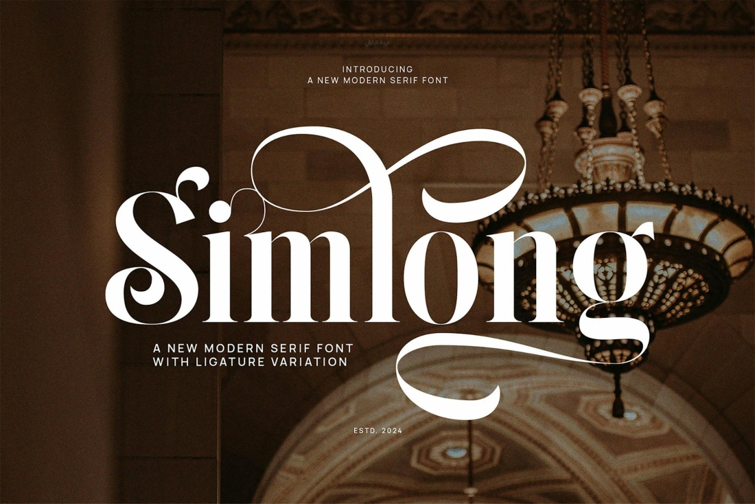 Simlong - Elegant Serif Font